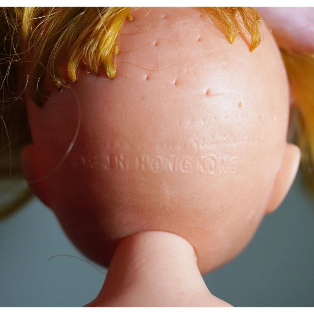 Rare 1960s Goldberger Eegee Vinyl Karen Doll 7